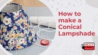 25cm Conical Lampshade Kit | Needcraft