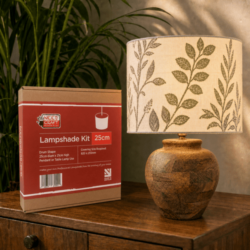 25cm Drum Lampshade Making Kit
