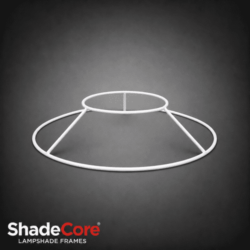 25cm Duplex Top Circular Lampshade Ring