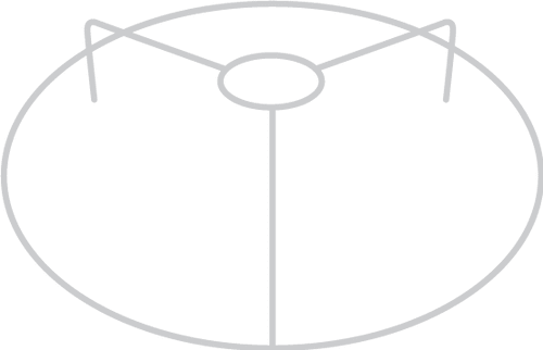 25cm Lamp Making Ringset - Circular