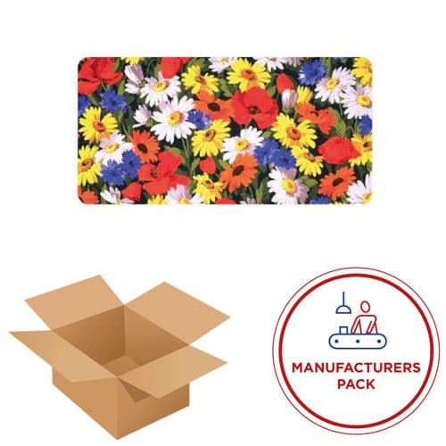 25cm x 50cm Rectangle - Textile Wall Art Kit - Manufacturing Pack - 30 units ID: 2831