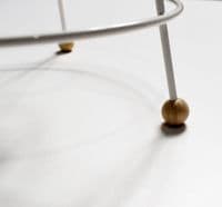 25mm Wooden Balls - Half Drilled -  Beechwood   - (36142)