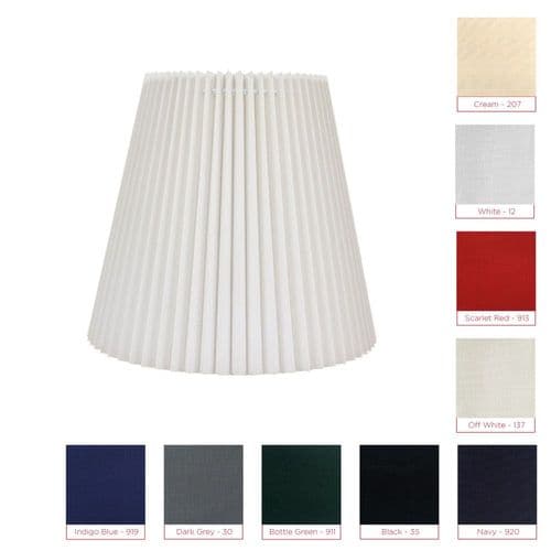290mm Height x 65 Pleats x 20mm - Chic - Accordion Pleated Lampshade Sleeve ID: 5247