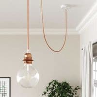 3-Core Electric Cable Covered in Red Copper