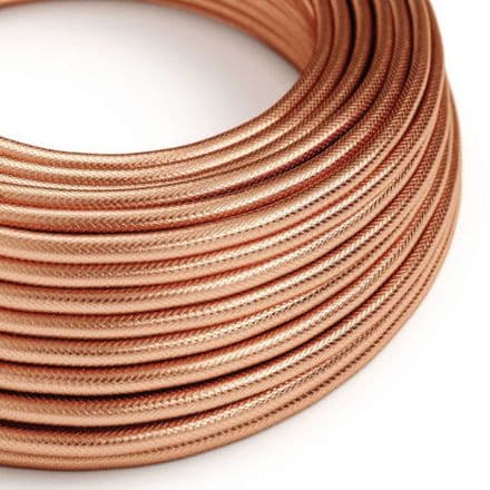 3-Core Electric Cable Covered in Red Copper