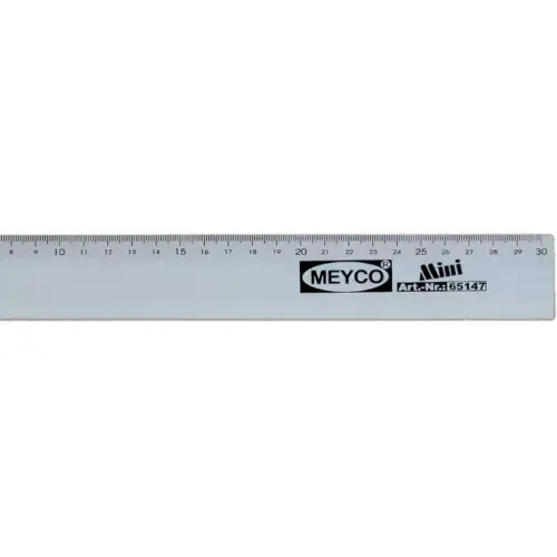 30cm Aluminium Ruler