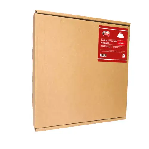30cm Conical Lampshade Making Kit (Duplex Fitting)