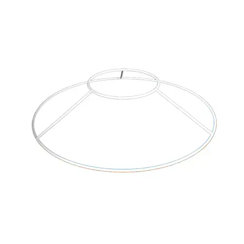 30cm Duplex Top Circular Lampshade Ring
