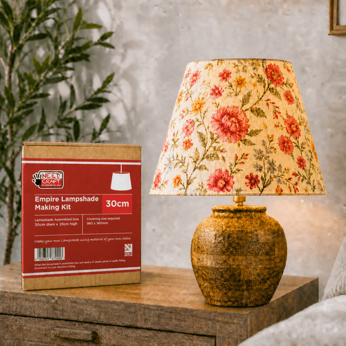30cm Empire Lampshade Making Kit (Duplex Fitting)