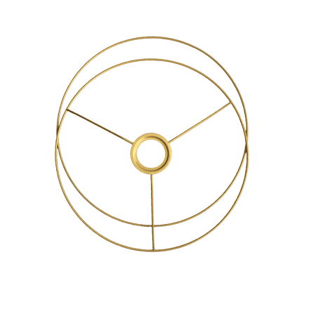 30cm Gold Lampshade Ringset