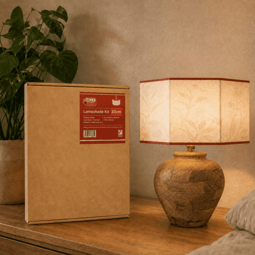 30cm Hexagon  Lampshade Making Kit
