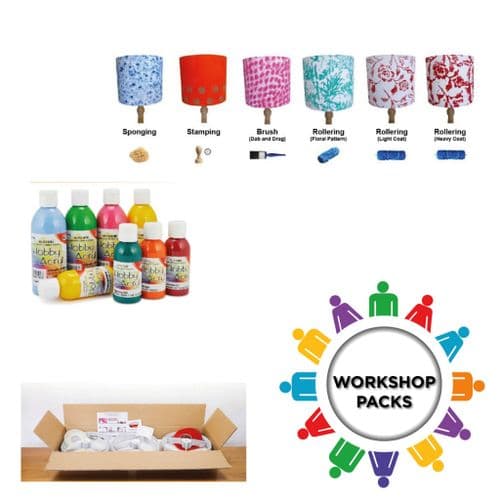 30cm - Make & Paint Group Making / Workshop Pack  -  30 units