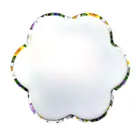 30cm Scalloped Lampshade Diffuser - Translucent Polypropylene