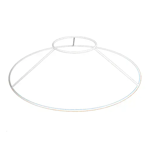 35cm Duplex Top Circular Lampshade Ring