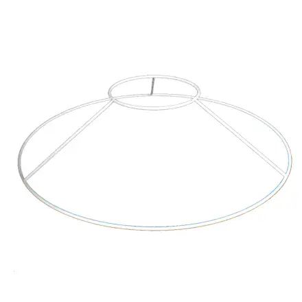 35cm Duplex Top Circular Lampshade Ring
