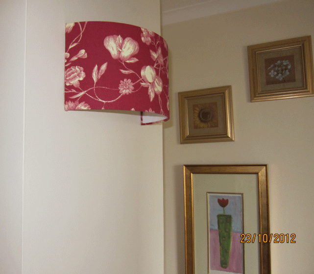 36cm wide Lampshade Wall Frame  - 14