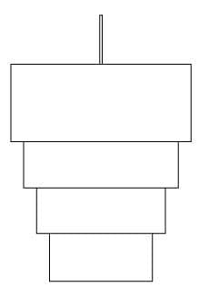 4 Tier Lampshade Frame Systems