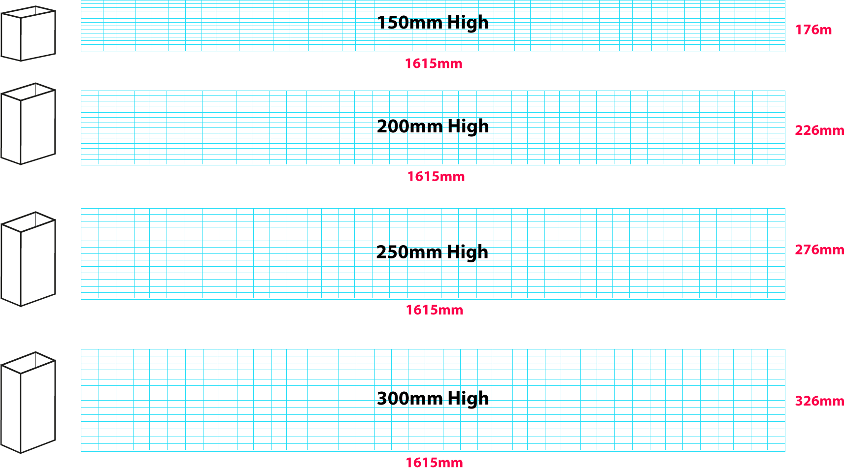 400mm Square - Self Adhesive Panel