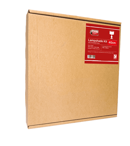 40cm Drum Lampshade Making Kit with US Spider Fitter (1/2" Washer)