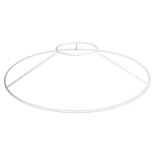 40cm Duplex Top Circular Lampshade Ring