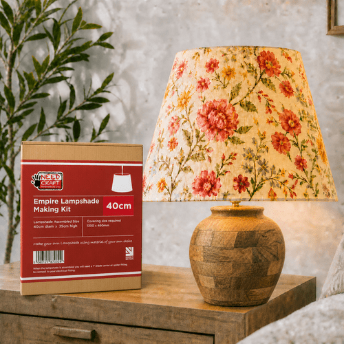 40cm Empire Lampshade Making Kit (Duplex Fitting)