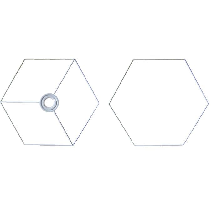 40cm Hexagon Lampshade Frame