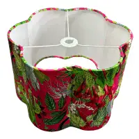 40cm Scalloped Lampshade Ring Set