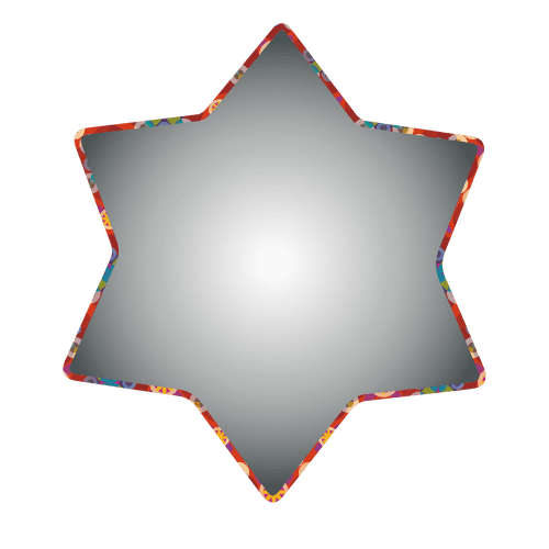 40cm Star Lampshade Diffuser - Translucent polypropylene