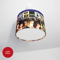 45cm Diameter x 25cm High - Digital Textile Print for Drum Lampshade