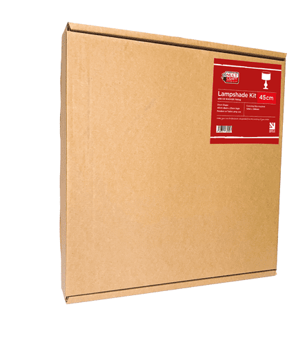 45cm Drum Lampshade Making Kit with US Spider Fitter (1/2" Washer)