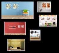 50cm Circle - Textile Wall Art Kit