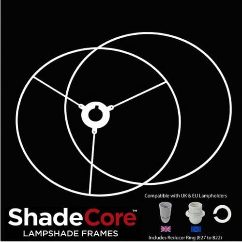 55cm Circular Lampshade Ring Set