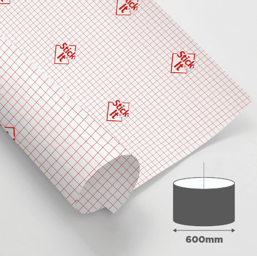 600mm Diameter - Premium Double-Sided Self Adhesive Panel - 1905mm Length ID: 3257