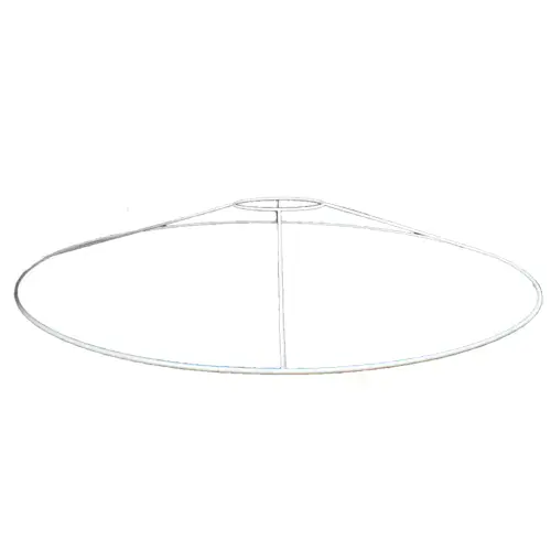 60cm Duplex Top Circular Lampshade Ring