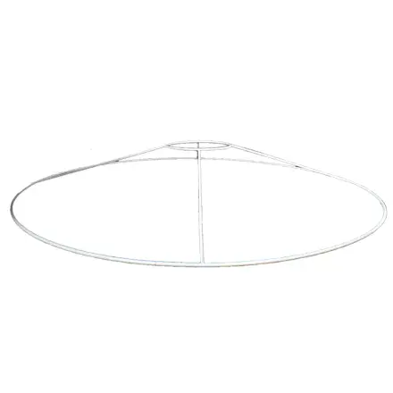 60cm Duplex Top Circular Lampshade Ring