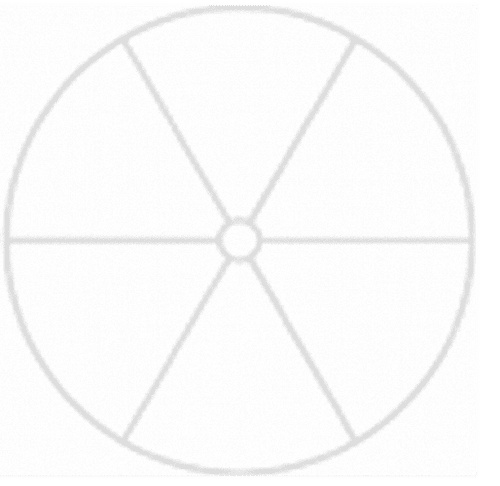 70cm Circular Lampshade Ring set