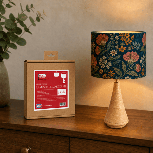 8" Inch Shallow Drum - Lampshade Making Kit