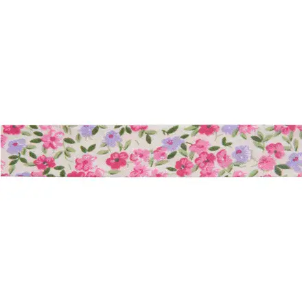 Bias Binding Trim 20mm x 25m (Floral)