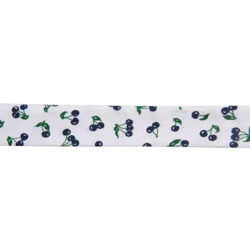 Bias Binding Trim 20mm x 25m (Navy Cherry)
