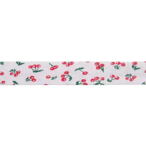 Bias Binding Trim 20mm x 25m (Red Cherry)