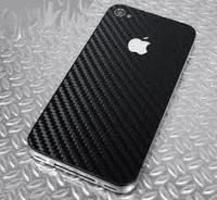 Black Carbon Vinyl 3D  152cm