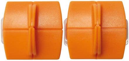 Blades: 2 x TripleTrack: Titanium: Straight Cutting