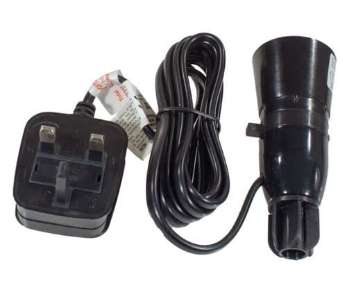 Bottle Adaptor with Plug, Switch and Cable B22 Black