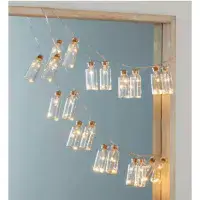 Bottles with Angel Hair Battery Operated LED Fairy Lights | Dannells