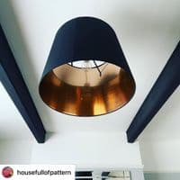 Brushed Copper Self-Adhesive Lampshade Material – Stick-It® 120cm