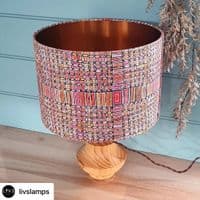 Brushed Copper Self-Adhesive Lampshade Material – Stick-It® 120cm