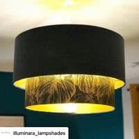 Brushed Gold Self-Adhesive Lampshade Material – Stick-It® 120cm