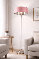 Brushed Silver Self-Adhesive Lampshade Material – Stick-It® 120cm