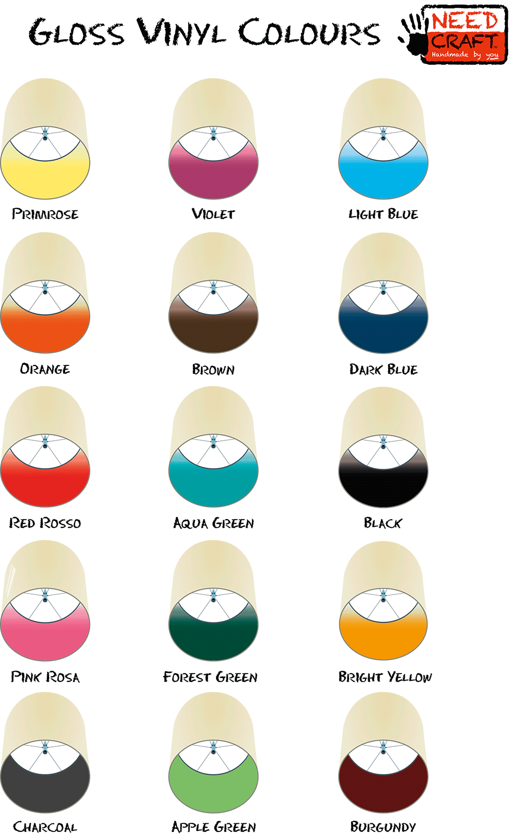 Burgundy (135) Opaque Gloss Vinyl 610mm