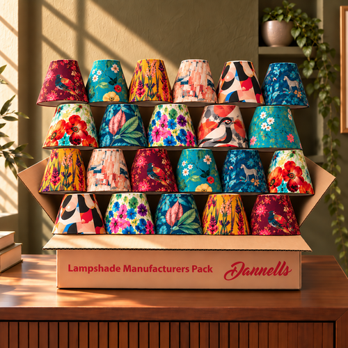 Candle Clip Lampshade Manufacturing Pack - 50 Units